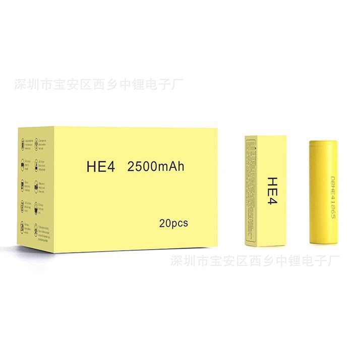 厂家直销 日本原装全新A品 LG18650锂电池 LGHE4 2500MAH 30A放电