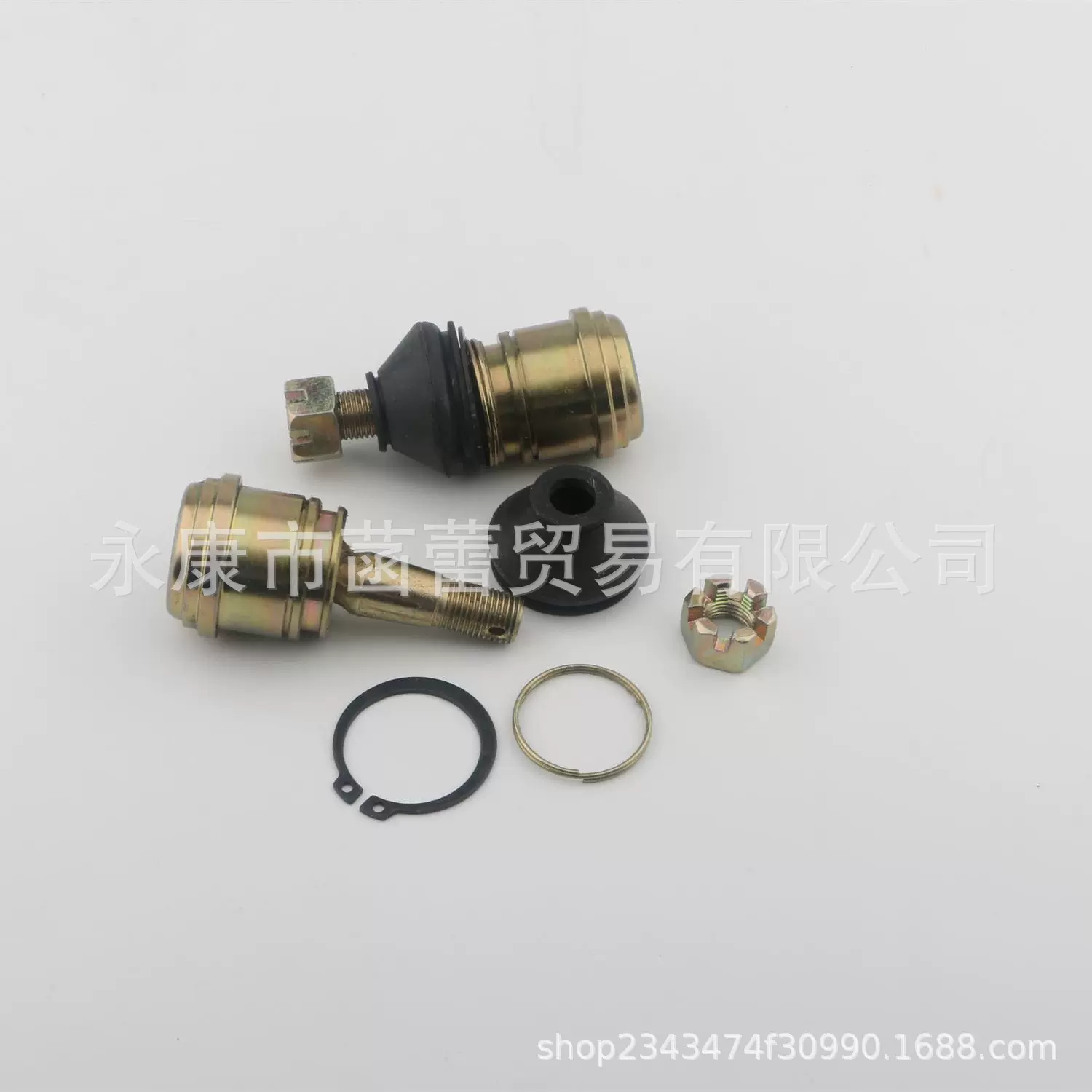 摩托车沙滩车改装拉杆摇臂球头 ATV200上下拉杆转向球头配件