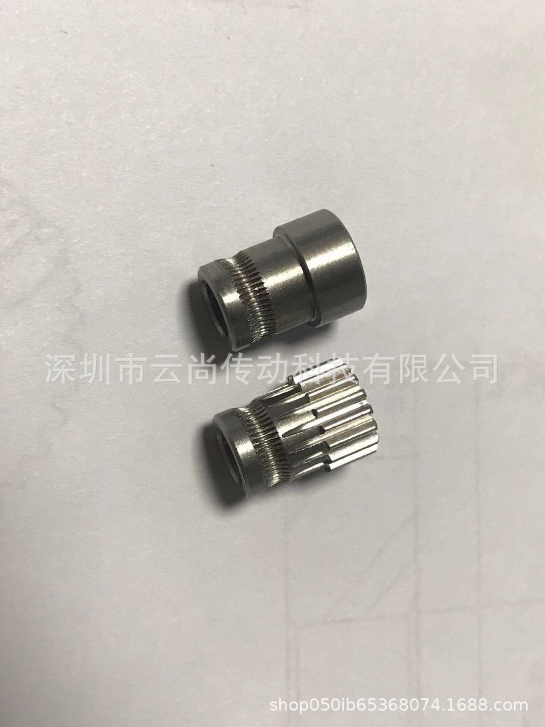 3D打印机送料齿轮3D打印送丝齿轮不锈钢送丝齿轮打印机送料齿轮