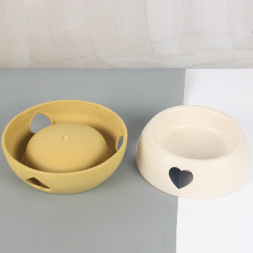 Drop shipping pet supplies dog bowls and rice bowls plastic love single bowls pet bowls and cat food bowls wholesale