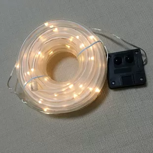 Настраиваемая солнечная LED гирлянда на медной проволоке 10 м 8 режимов