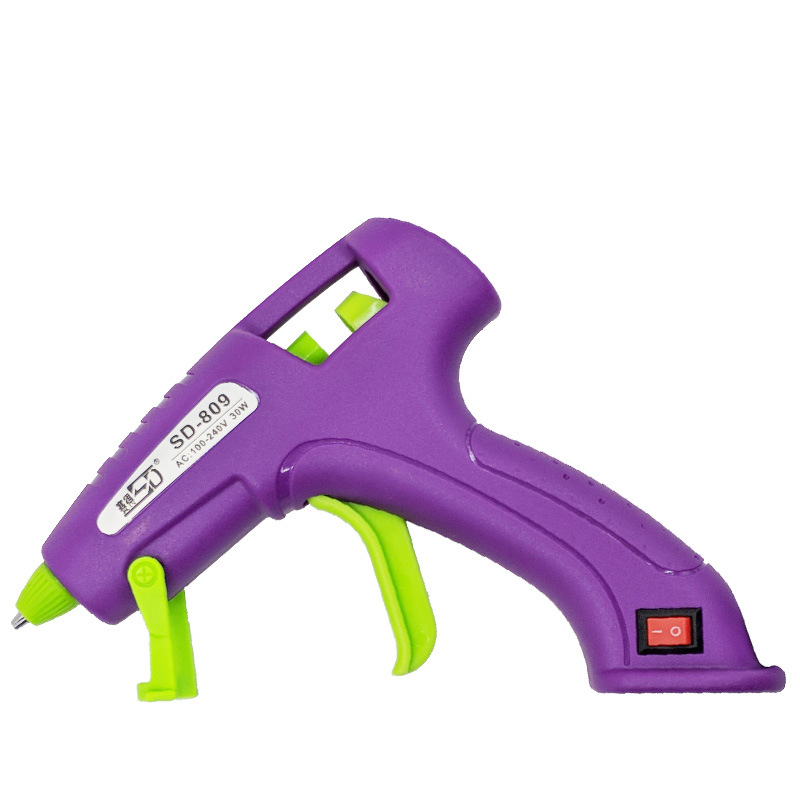 Saide brand hot melt glue gun SD809 glue gun 30W high temperature glue gun 7MM glue stick glue gun distribution and wholesale