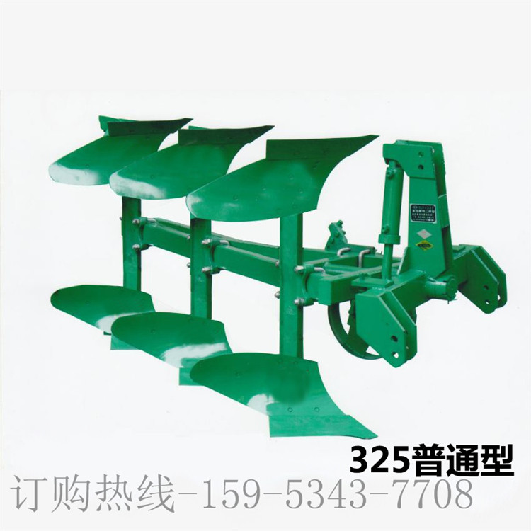 液压翻转犁 四轮拖拉机带的液压蝴蝶犁反正犁价格 带液压的反转犁