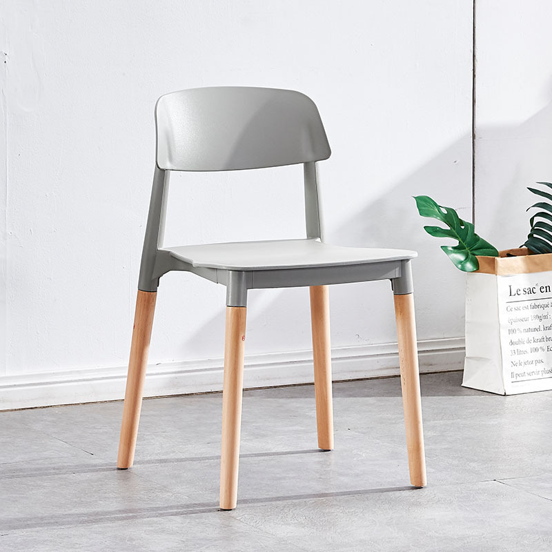 Plastic chair wholesale fashion North Europe table and chair talent chair simple coffee casual chair plastic dining chair