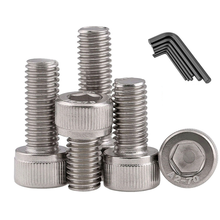 【M3】304不锈钢 内六角螺丝钉 杯头螺钉 螺丝 螺栓 紧固件