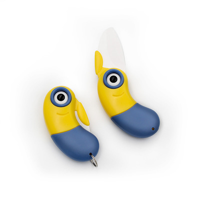 小黄Cuteda门禁卡小区电梯卡公司考勤卡停车IC卡ID便携内置快递刀|ms