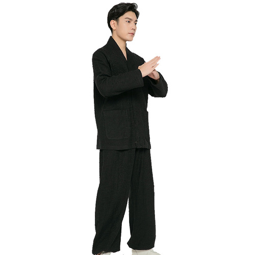 tai chi clothing chinese kung fu uniforms for men morning exercise suit wing chun uniforms