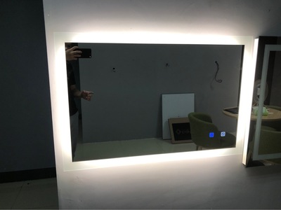 Smart Mirror LED Luminous mirror touch Time Display magnifier hotel Home Furnishing Wall hanging high definition intelligence