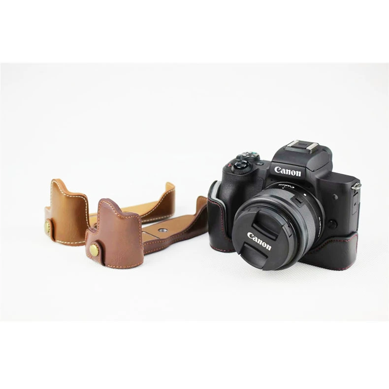 Совместимый Canon EOS M50 Markii Micro Moto комплект камеры M50 кожаный набор M50 защитная крышка половинный набор