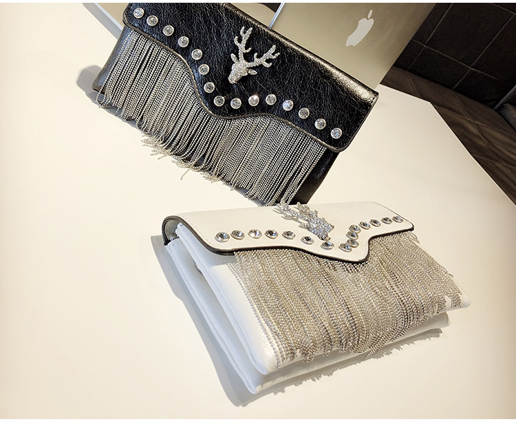 Korean Tassel Rhinrstone Handbag Wholesale display picture 12