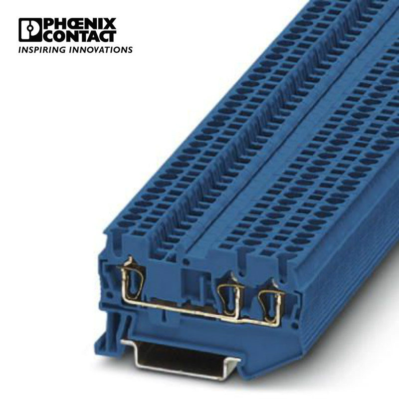 菲尼克斯 接线端子1.5平方回拉弹簧式 ST 1,5-TWIN BU-3031131