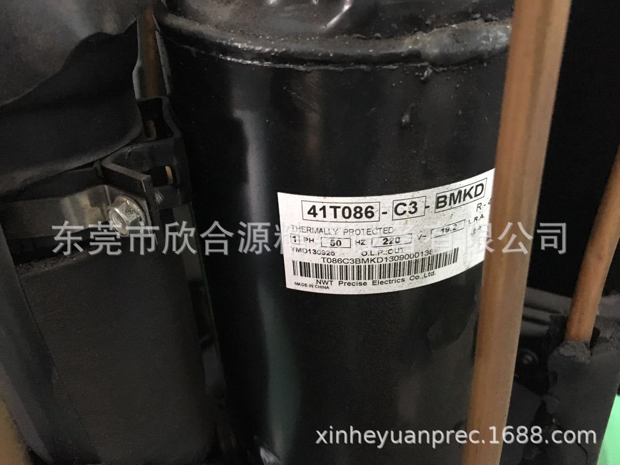 HABOR台湾哈伯油冷机配件-压缩机41T086-C3-BMKD 原厂新品 现货