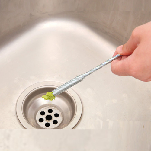 Sewer pipe unblocker with claw sewer picker bendable stainless steel garbage clip sewer unblocker