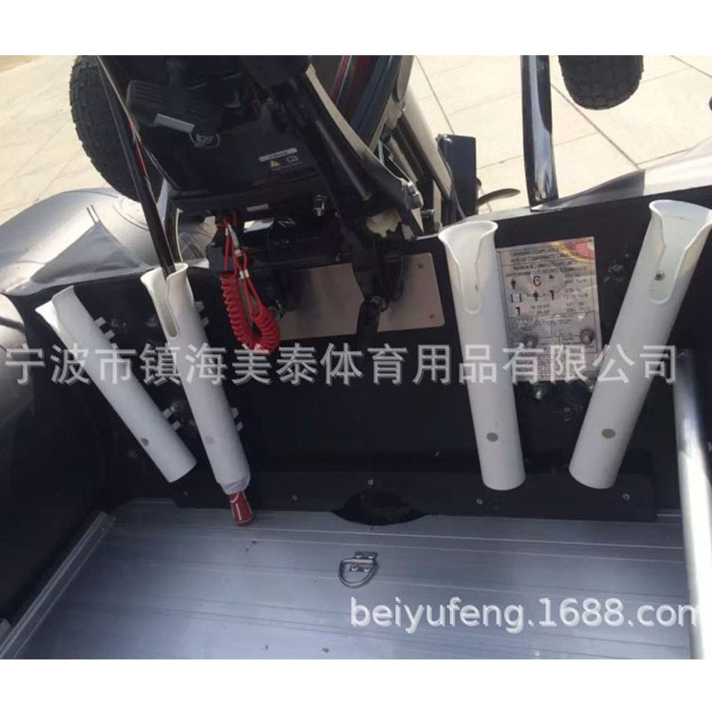 Factory direct selling three rows of fish rod racks three -hole…