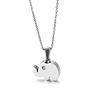 Cute necklace stainless steel, chain for key bag , suitable for import, European style, simple and elegant design, wholesale