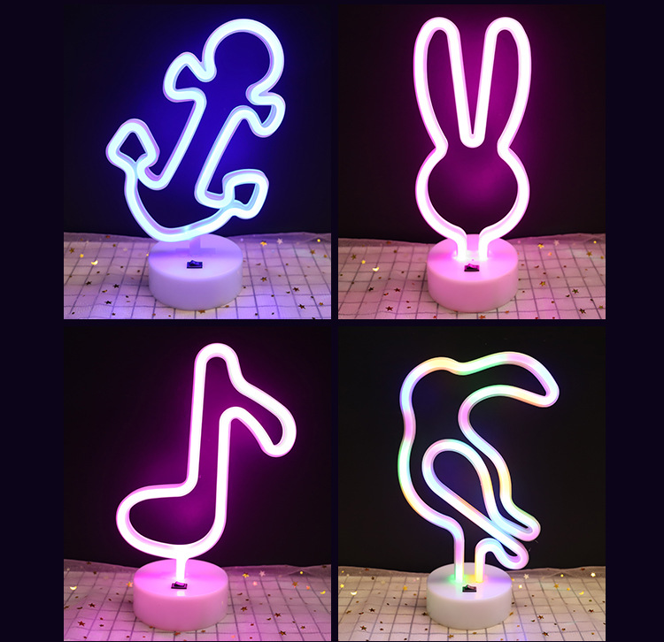 Valentine's Day Romantic Anchor Snowman Plastic Indoor Night Lights display picture 1