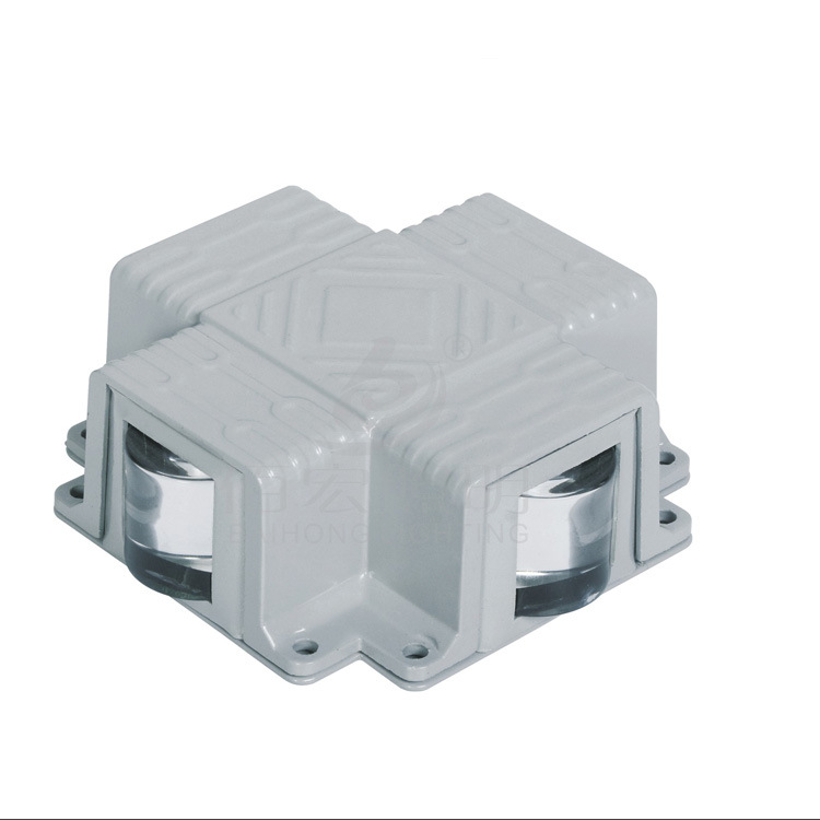 厂家直销LED十字星光灯壁灯户外防水压铸4W四向发光建筑景观灯