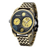 Classic retro swiss watch, metal quartz men's watch, wholesale