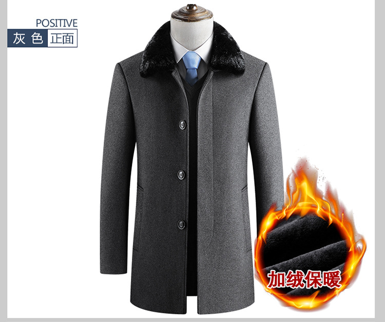 Manteau homme en Laine - Ref 3419045 Image 23