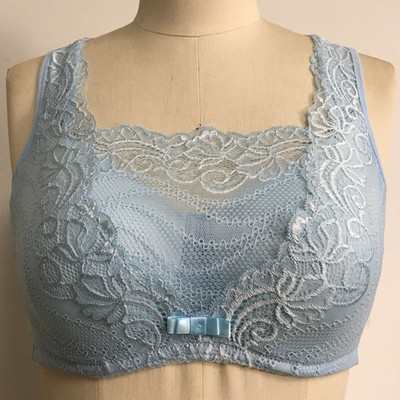 薪美背心式寬肩帶矽膠假胸假乳義乳文胸術後假體專用蕾絲遮擋內衣