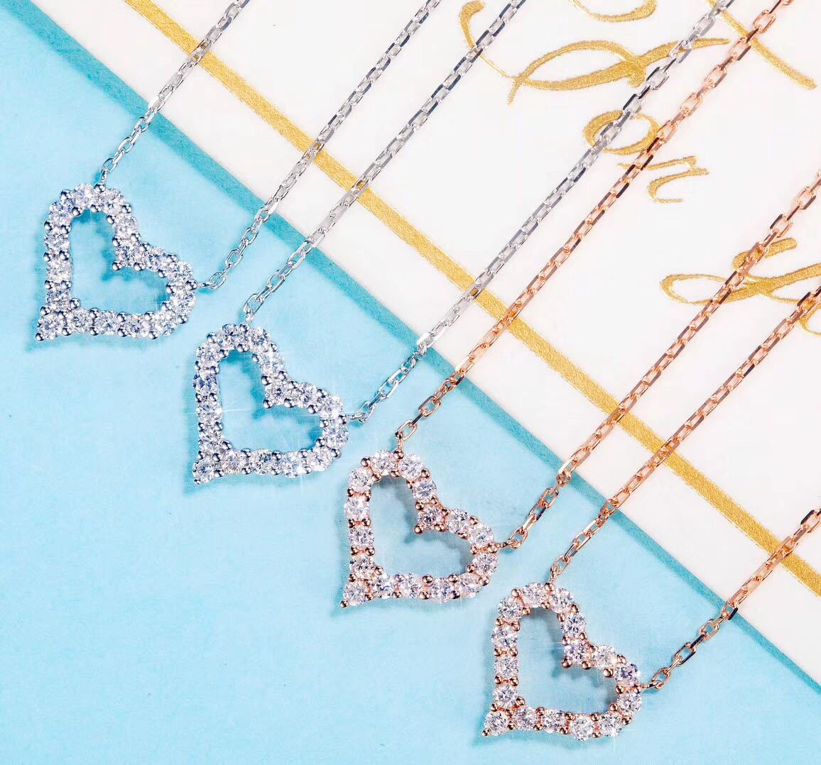 精致爱心颈链短款锁骨链日韩版简约脖子饰品choker项圈装饰项链女|ms