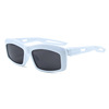 Square plastic trend sunglasses, 2019