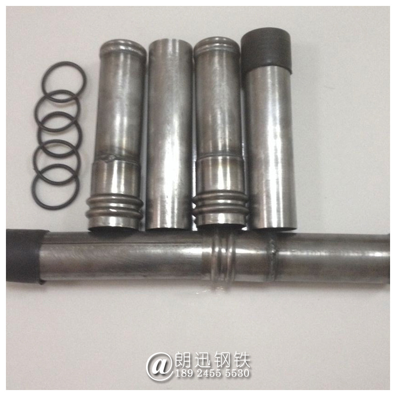 声测管接头 声测管双接头 钳压式接头 螺旋式接头 套筒式接头