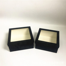 奥力派 现货  钻石绒布正方二件套 鲜花礼盒 伴手礼盒  包装盒