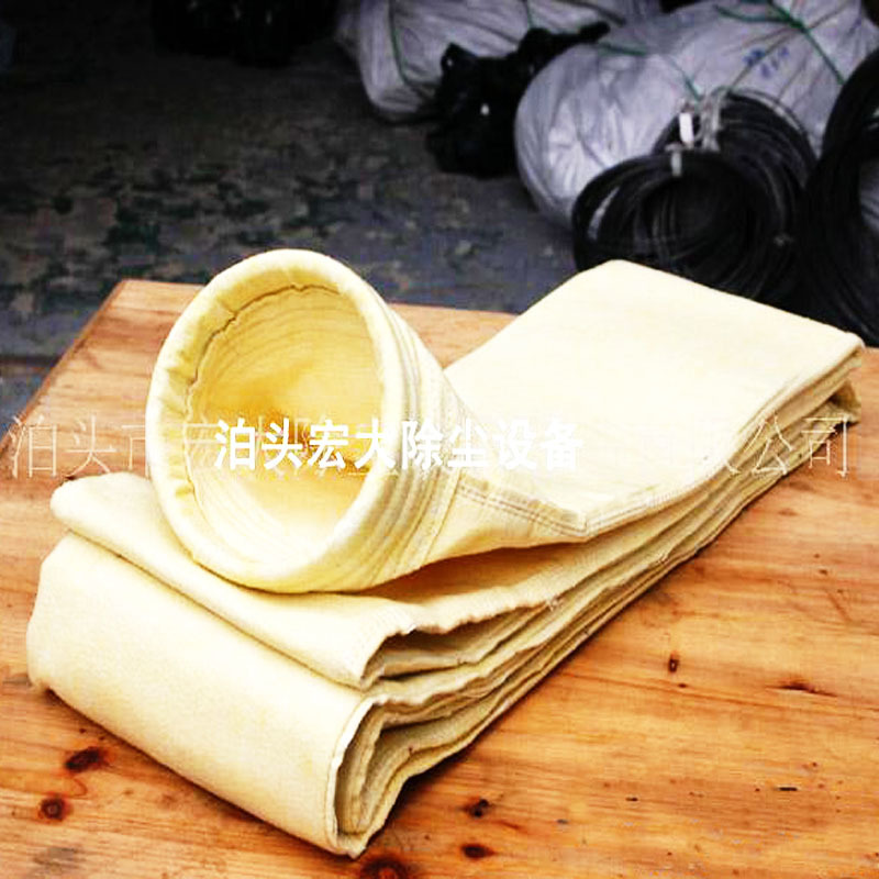 销售PPS除尘滤袋  高温布袋     河北宏大支持定 制