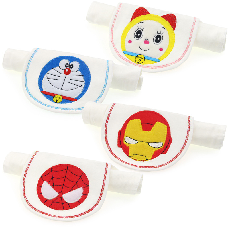 棉纱布吸汗巾隔汗巾垫背巾卡通小孩儿童宝宝幼儿园母婴用品