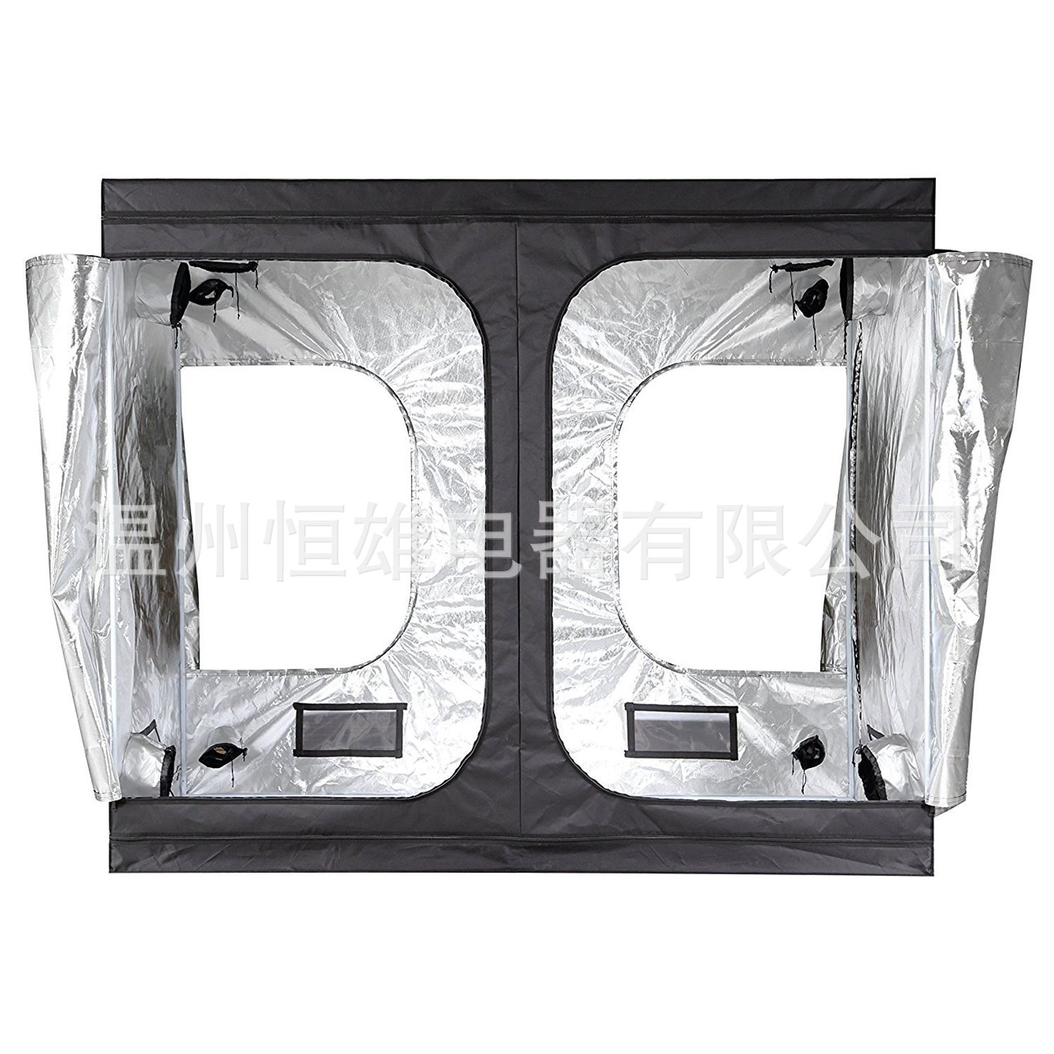 外贸出口GROW TENT200*200*200植物生长帐篷小温室600D水培帐篷