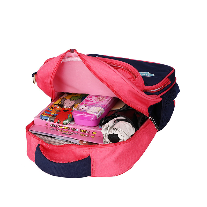Schoolbag Escuela Primaria niña 8-12 años de edad mochila ligera Niño mochila Grado 1-3 alivio de la carga a prueba de agua