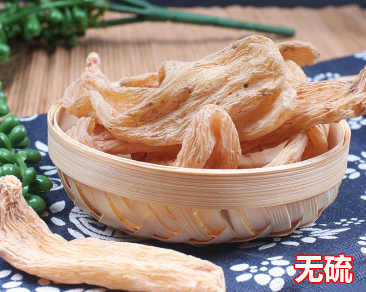 Tianma Gastrodia Root 250g Changbai Mountain Understory Cultivated Herb Slices for Decoction and Wellness specifications
