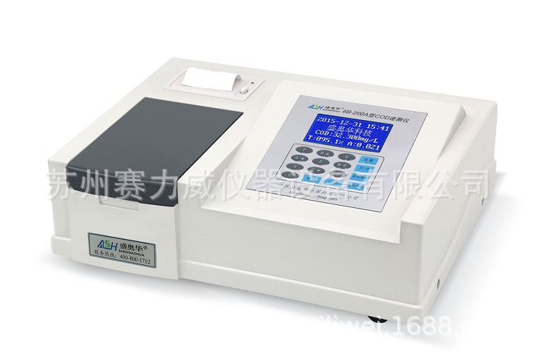 6B-200A型COD快速测定仪（带打印）COD检测仪器江苏是盛奥华6B-