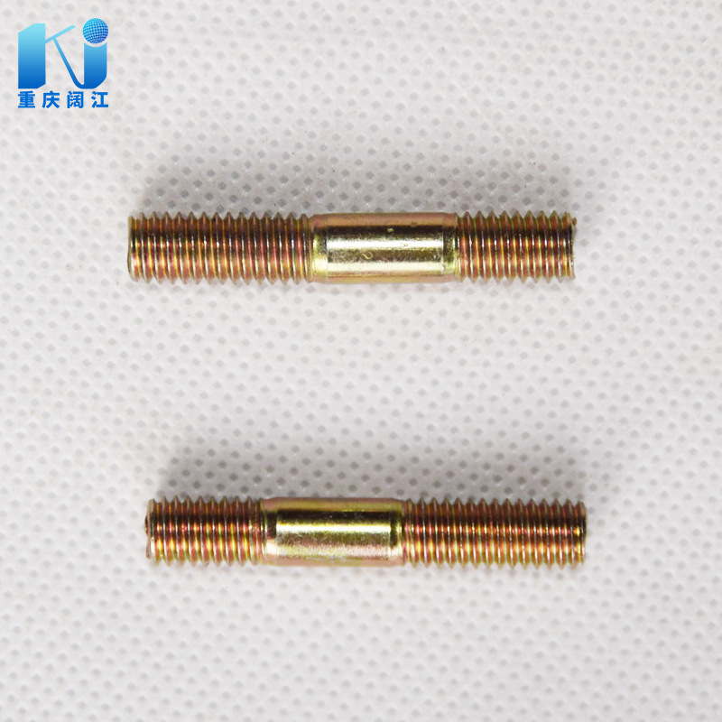 批发喷油泵双头螺丝 单缸风冷柴油机喷油泵双头螺杆 喷油泵螺杆