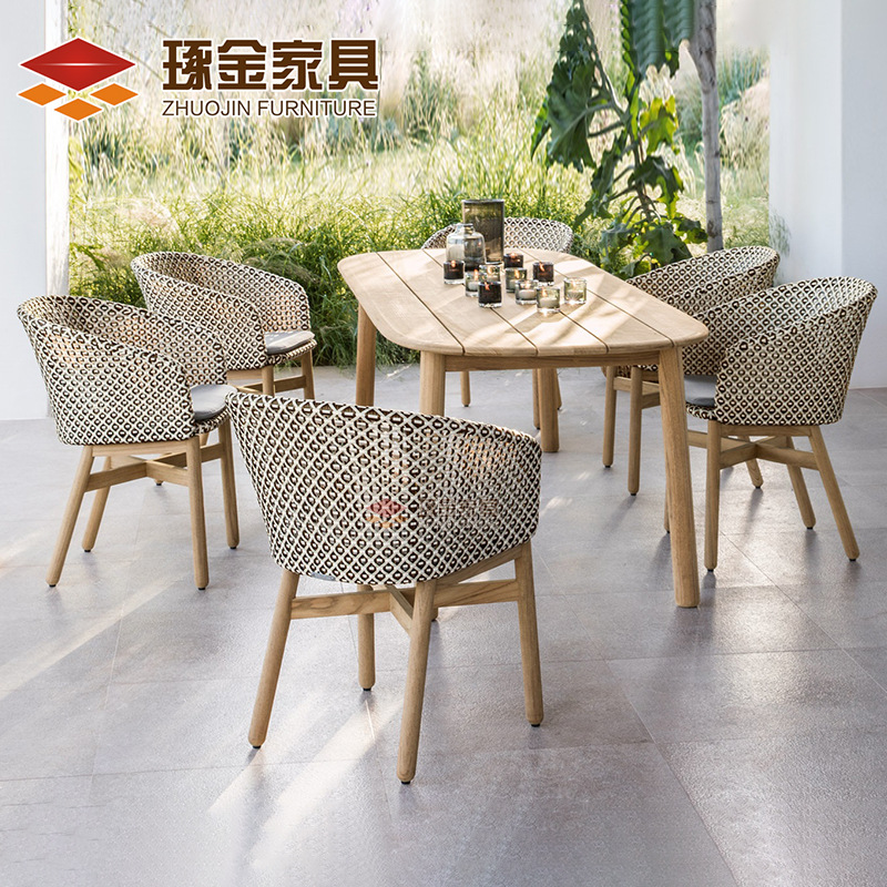 Supply modern minimalist lazy sofa chair outdoor wicker chair fabric high back chair wooden footstool rocking chair