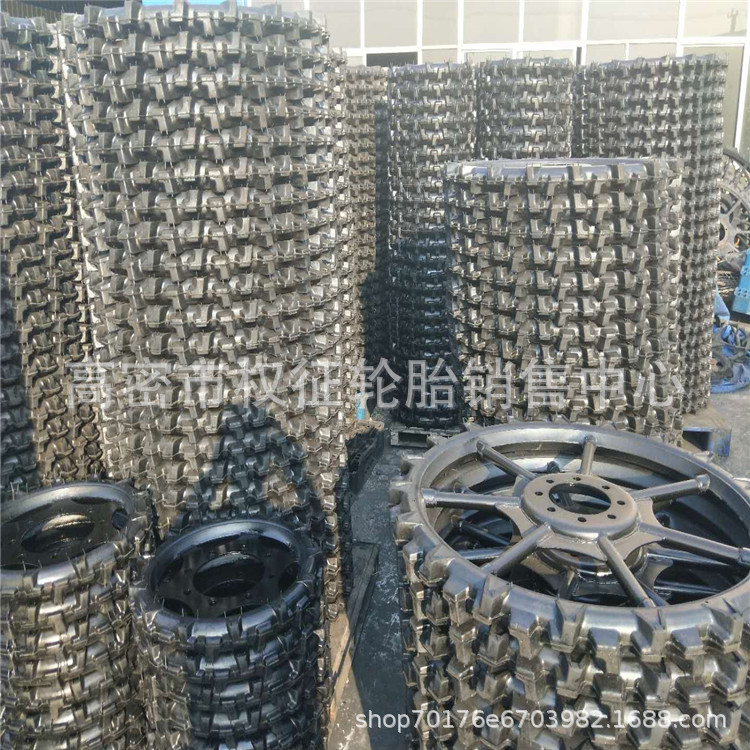 农用拖拉机轮胎0.65米0.9米实心轮胎插秧机轮胎打药机轮胎