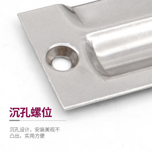 Yigu door edge touch door top invisible door small hardware accessories door touch stainless steel door touch bead KTV door stop door stop