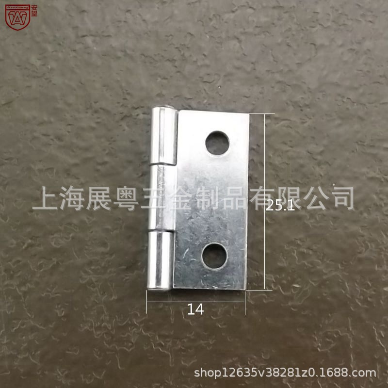 AW Anwang bisagra bisagra de acero inoxidable de 1 pulgada bisagra bisagra plana bisagra puerta de acero inoxidable pequeña bisagra