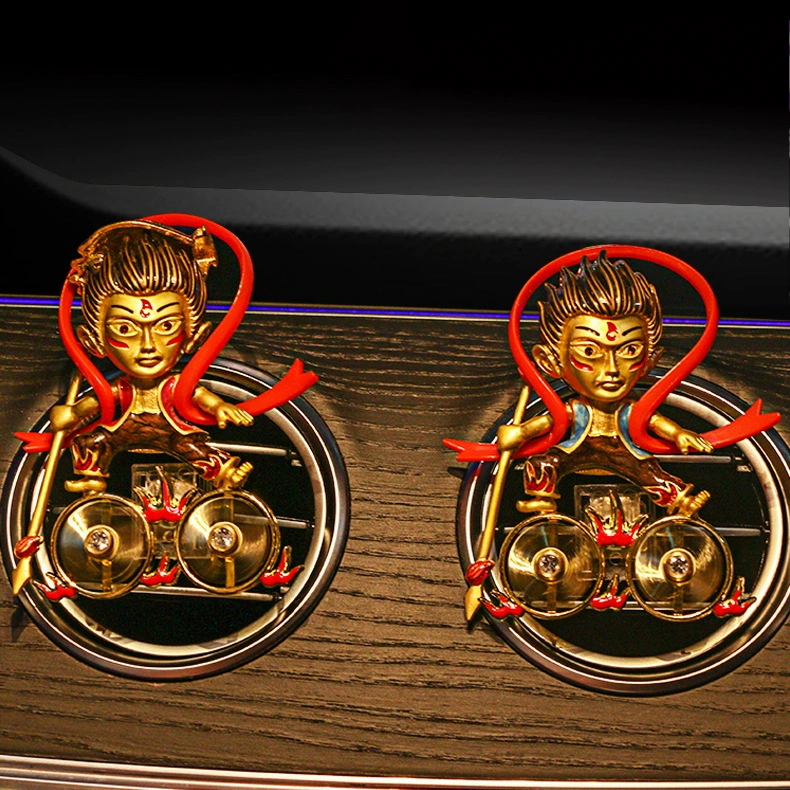 Автомобильная Парфюмерия кондиционер вентилятор на выходе вращающийся интерьер автомобиля продукты Nezha Sun Wukong Ароматерапия