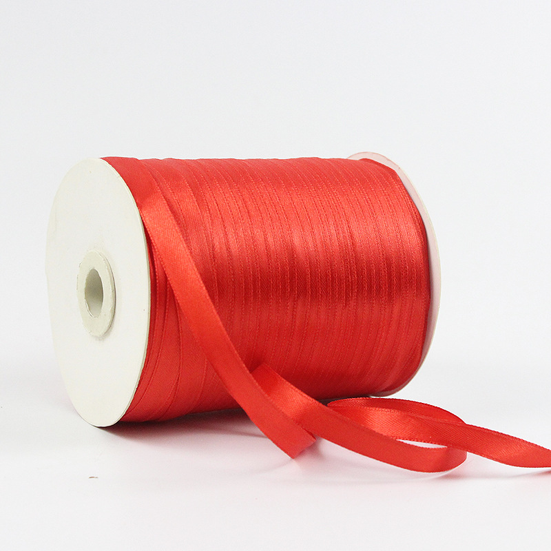 Fábrica al por mayor 1/2/4/5cm cinta de embalaje rojo hilo cinta de embalaje de regalo