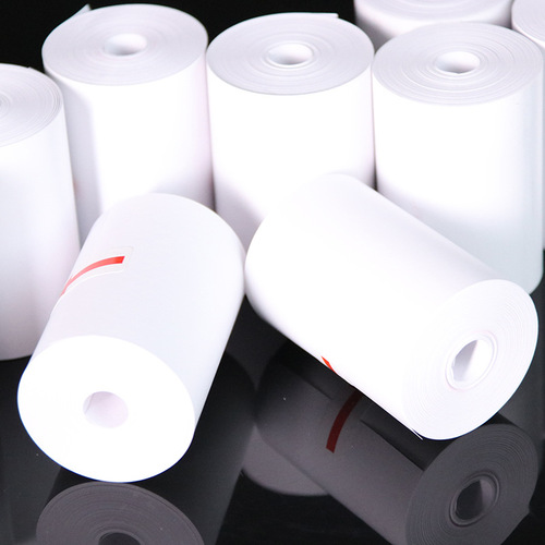 Tubeless thermal cashier paper 57x40 supermarket receipt paper 58mm Meituan takeaway printing paper 5740 roll paper