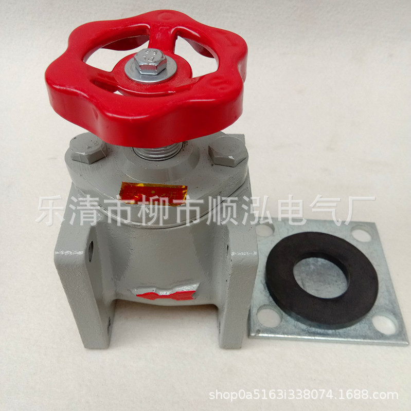 DN25变压器配件两用活门 DN50铸铁闸阀 DN80 圆法兰活门 放油阀闸