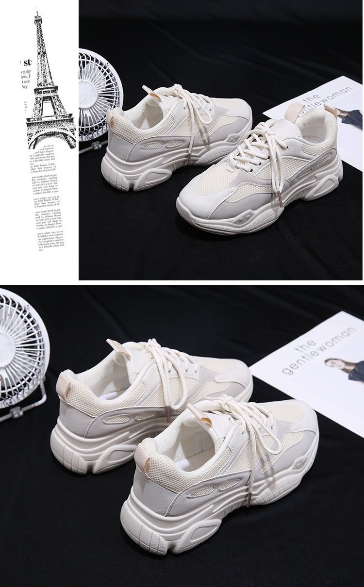 Baskets femme en PU artificiel - Ref 3421016 Image 17