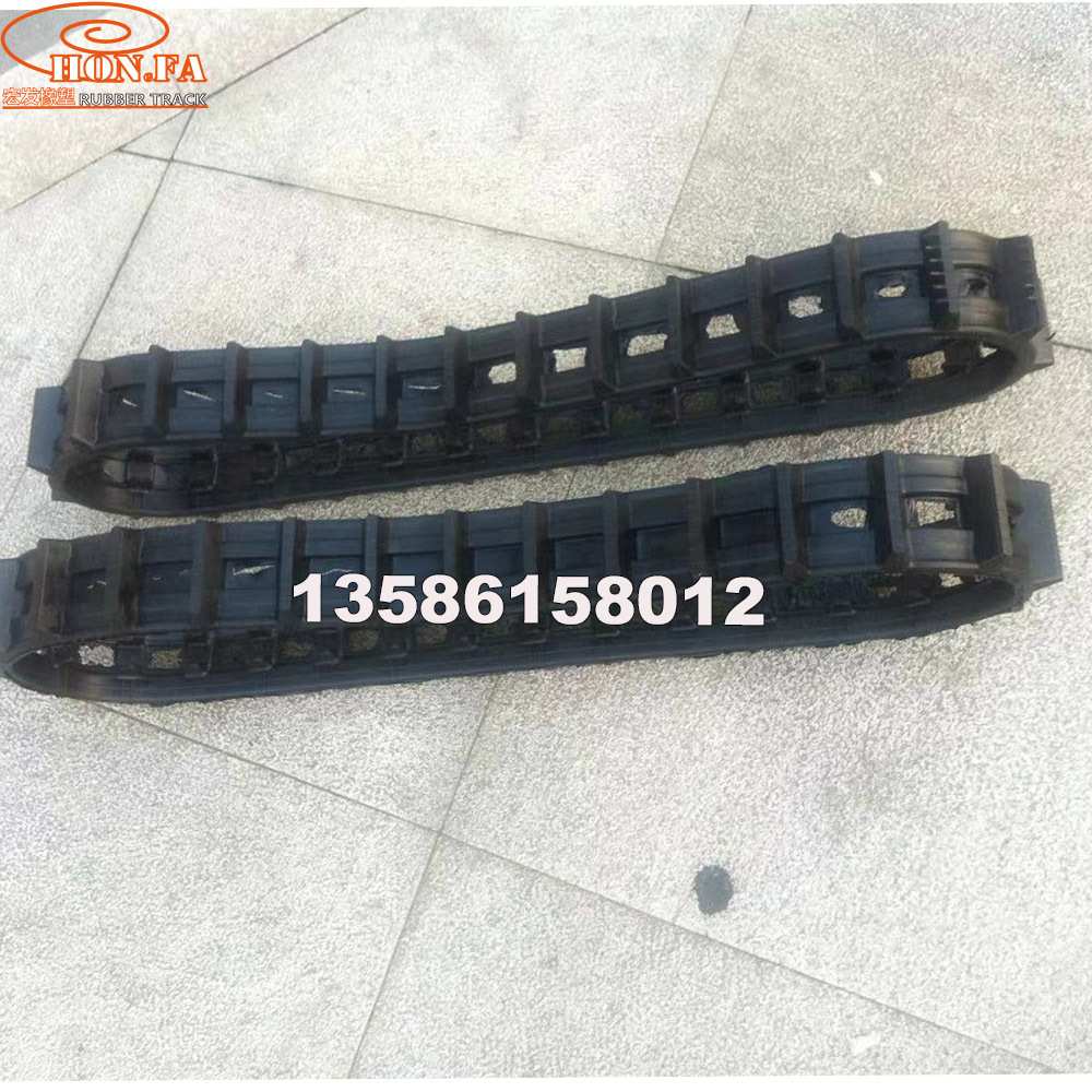 90MM*1700MM 消防 反恐机器人橡胶履带 爬楼机履带ZRT-150JC