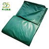 Manufactor 350g green Flame retardant waterproof Oilcloth outdoors Sunscreen Rainproof waterproof Tarpaulin pvc Plastic canvas