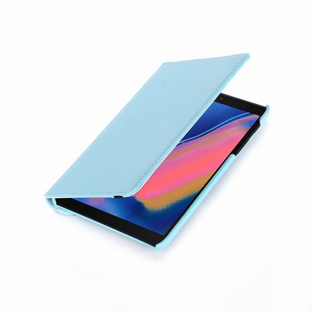 For Samsung 2019 P200 litchi pattern rotating leather case Samsung new 8 inch P205 smart dormancy leather case