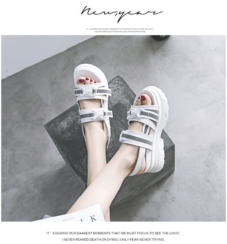 Chaussures été pour femme en Caoutchouc - Ref 3346714 Image 9