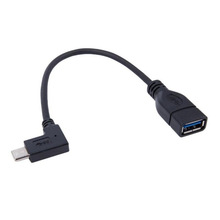 ĸ90ֱ΢USB 2.0USB 3.1 TypeCBL25CM