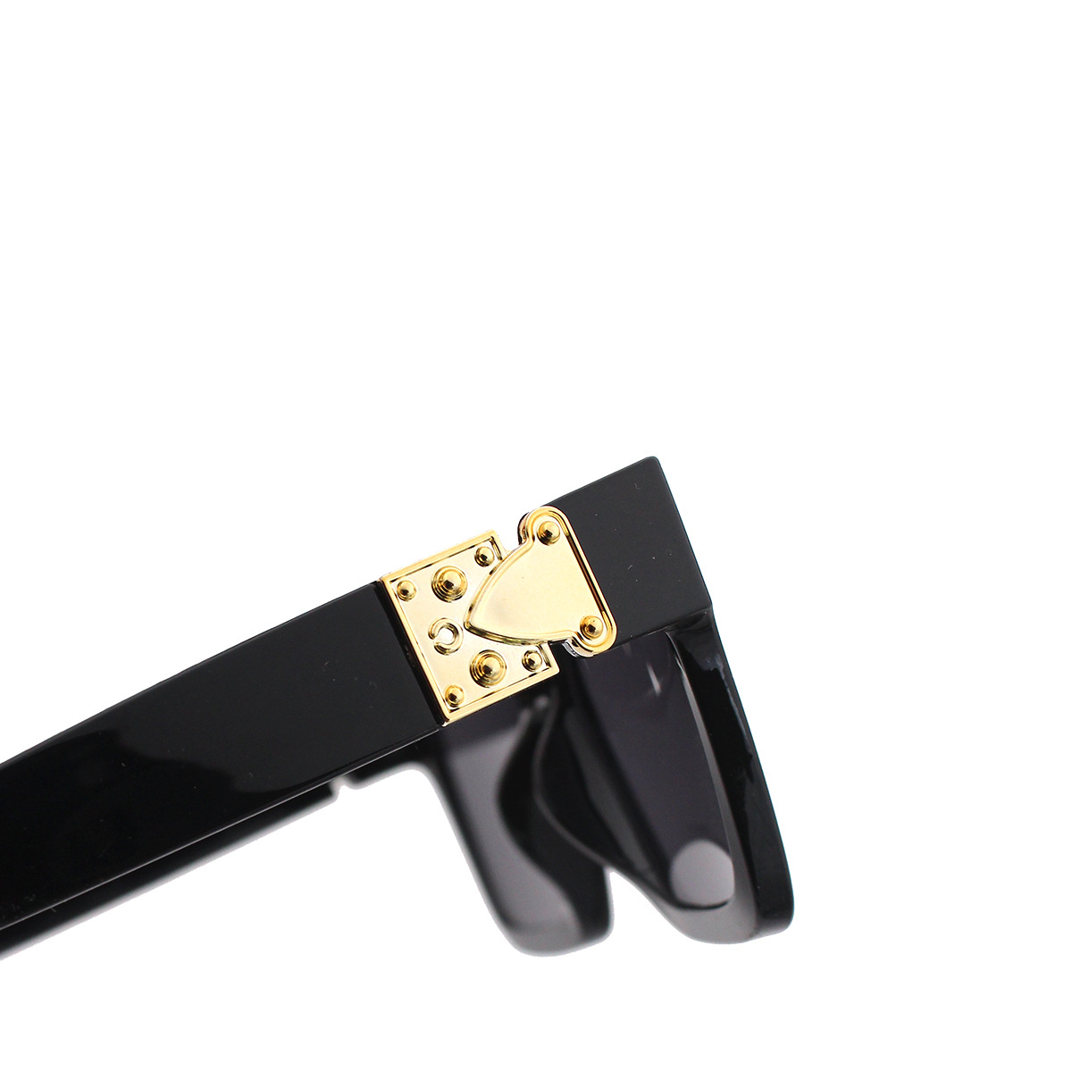 Moda moda personalizada gafas de sol de Europa y América gafas de sol de color caramelo grueso marco cuadrado integrado gafas de sol 97048